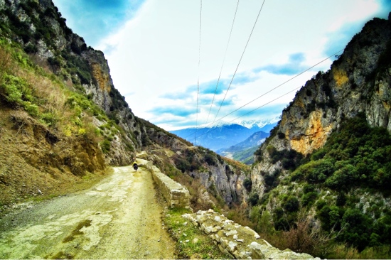  - Bicycle_Touring_Albania_rough_roads